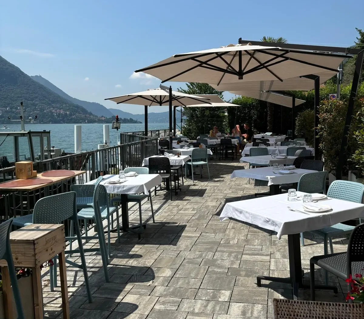 veranda sul lago di como a carate urio osteria 20